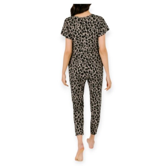 Smash + Tess XXS Lexi Leopard Sunday Romper Fall Print - Picture 2 of 8